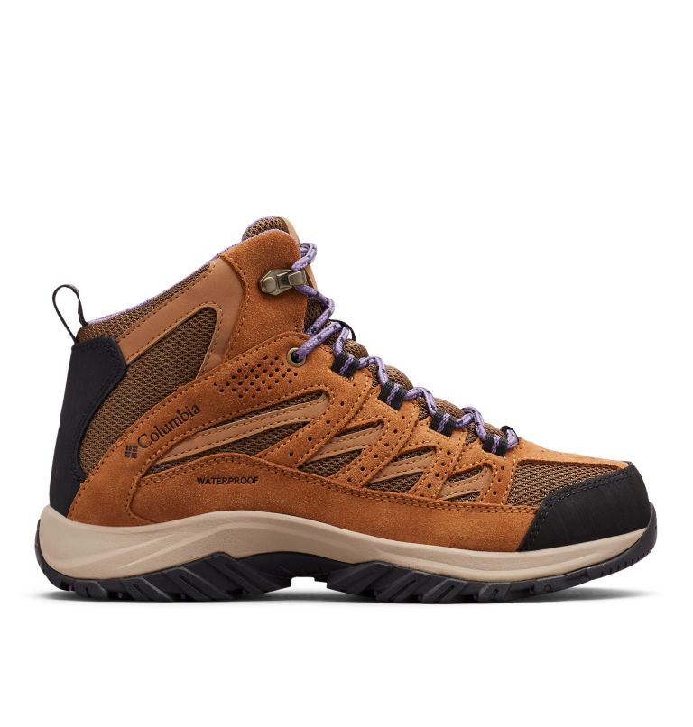 Columbia Crestwood™ Mid Waterdichte Wandellaarzen Dames Donkerpaars | XCE9661SY