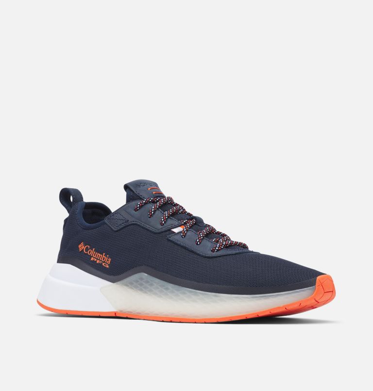 Columbia PFG Low Drag™ Sneakers Heren Donkerblauw Bruin Oranje | SNR10048IK